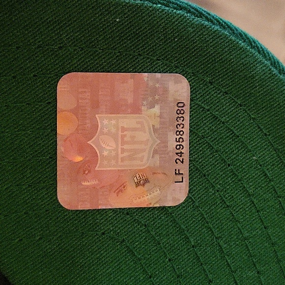 Mitchell & Ness New York Jets NFL Vintage Collection Green Gray Hat - Picture 6 of 9